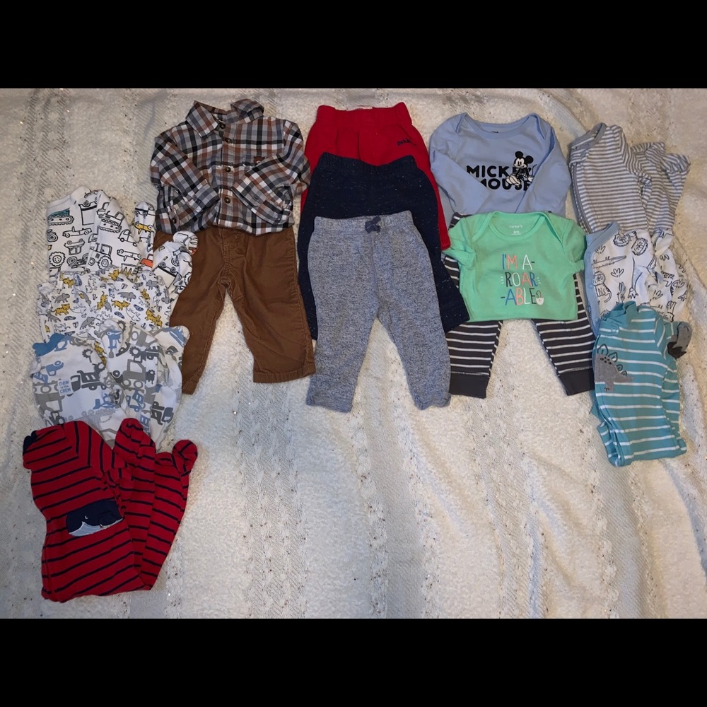 💙 15 piece 6 month baby boy bundle 💙